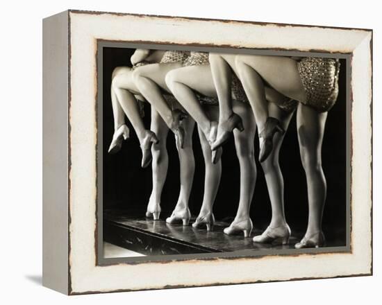 Chorus Girls' Legs-Bettmann-Framed Premier Image Canvas