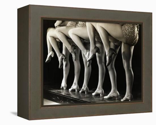 Chorus Girls' Legs-Bettmann-Framed Premier Image Canvas