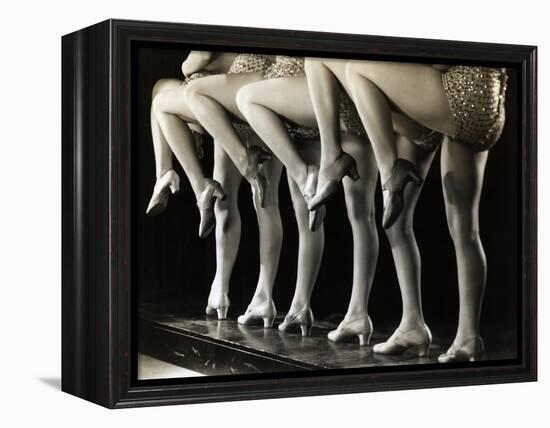 Chorus Girls' Legs-Bettmann-Framed Premier Image Canvas