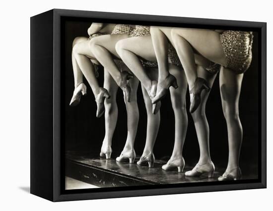 Chorus Girls' Legs-Bettmann-Framed Premier Image Canvas