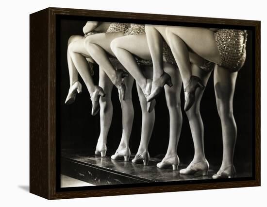 Chorus Girls' Legs-Bettmann-Framed Premier Image Canvas