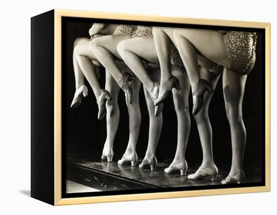 Chorus Girls' Legs-Bettmann-Framed Premier Image Canvas