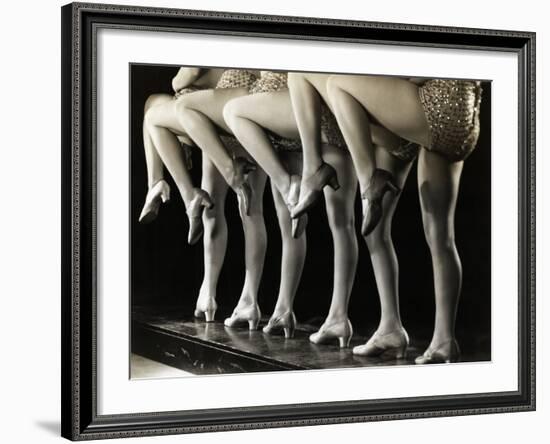 Chorus Girls' Legs-Bettmann-Framed Photographic Print