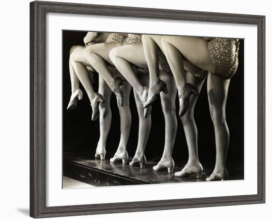 Chorus Girls' Legs-Bettmann-Framed Photographic Print