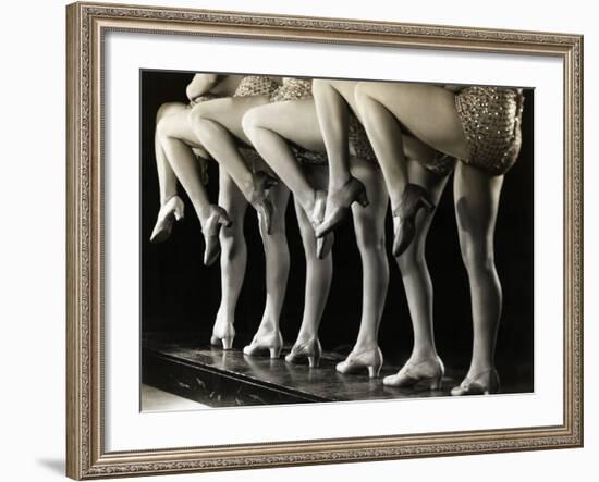 Chorus Girls' Legs-Bettmann-Framed Photographic Print