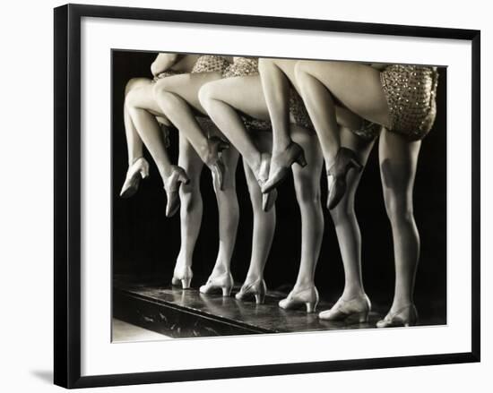 Chorus Girls' Legs-Bettmann-Framed Photographic Print