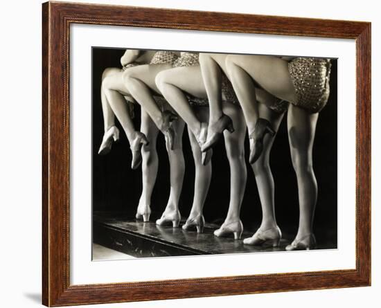 Chorus Girls' Legs-Bettmann-Framed Photographic Print