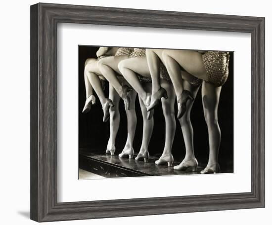 Chorus Girls' Legs-Bettmann-Framed Photographic Print