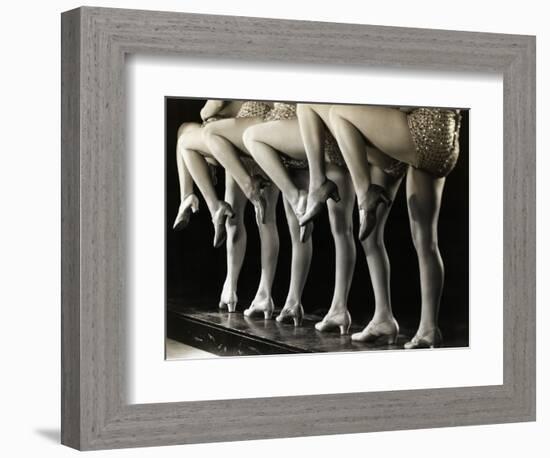 Chorus Girls' Legs-Bettmann-Framed Photographic Print