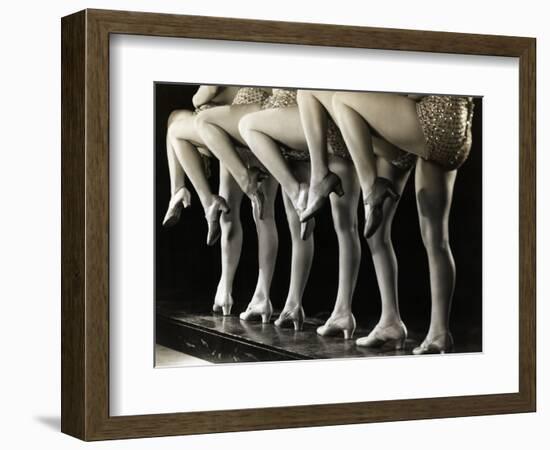 Chorus Girls' Legs-Bettmann-Framed Photographic Print