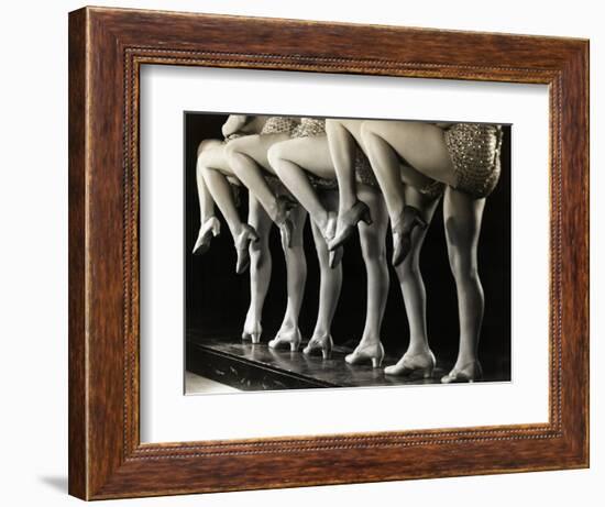 Chorus Girls' Legs-Bettmann-Framed Photographic Print