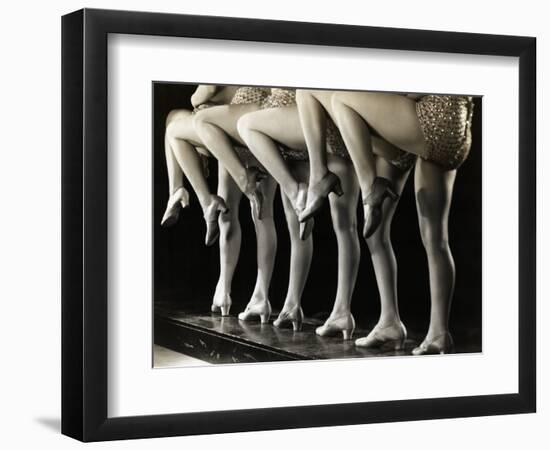 Chorus Girls' Legs-Bettmann-Framed Photographic Print