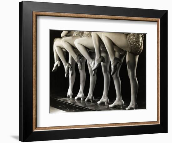 Chorus Girls' Legs-Bettmann-Framed Photographic Print