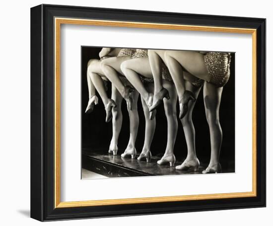 Chorus Girls' Legs-Bettmann-Framed Photographic Print