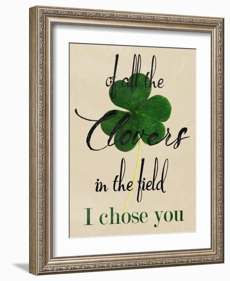 Chose You-Sheldon Lewis-Framed Art Print