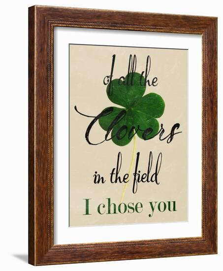 Chose You-Sheldon Lewis-Framed Art Print