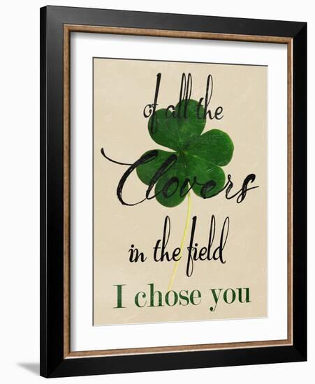 Chose You-Sheldon Lewis-Framed Art Print