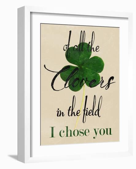 Chose You-Sheldon Lewis-Framed Art Print