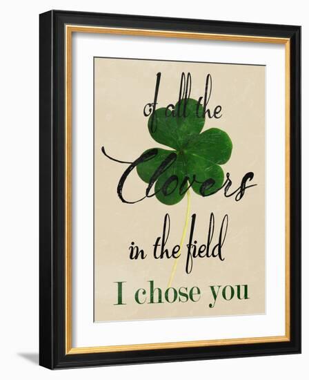 Chose You-Sheldon Lewis-Framed Art Print