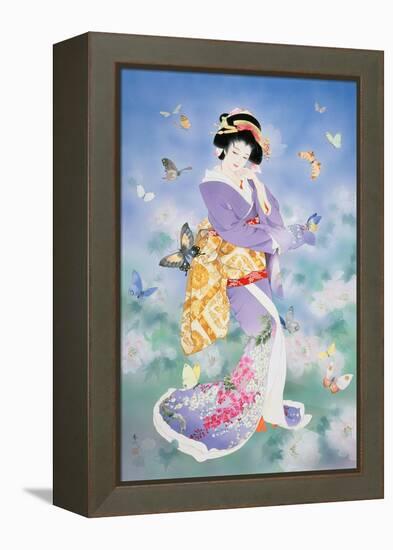 Chou No Mai-Haruyo Morita-Framed Stretched Canvas