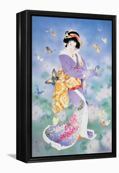 Chou No Mai-Haruyo Morita-Framed Stretched Canvas