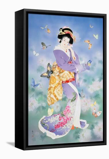 Chou No Mai-Haruyo Morita-Framed Stretched Canvas