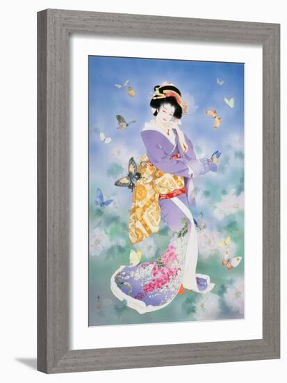 Chou No Mai-Haruyo Morita-Framed Art Print