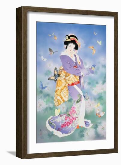 Chou No Mai-Haruyo Morita-Framed Art Print