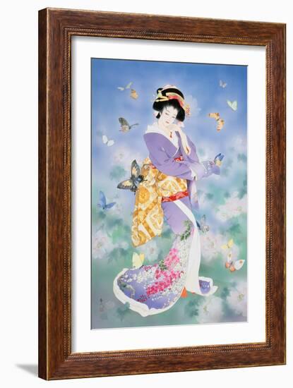 Chou No Mai-Haruyo Morita-Framed Art Print