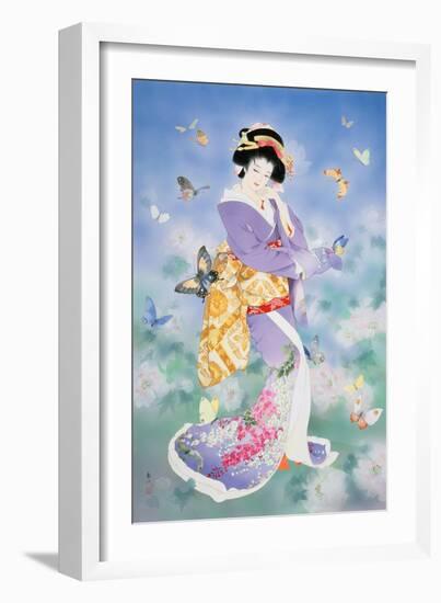 Chou No Mai-Haruyo Morita-Framed Art Print