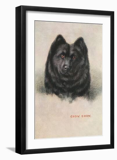 Chow Chow-null-Framed Art Print