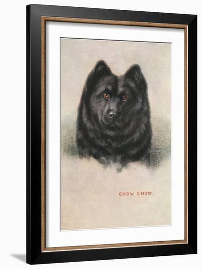 Chow Chow-null-Framed Art Print