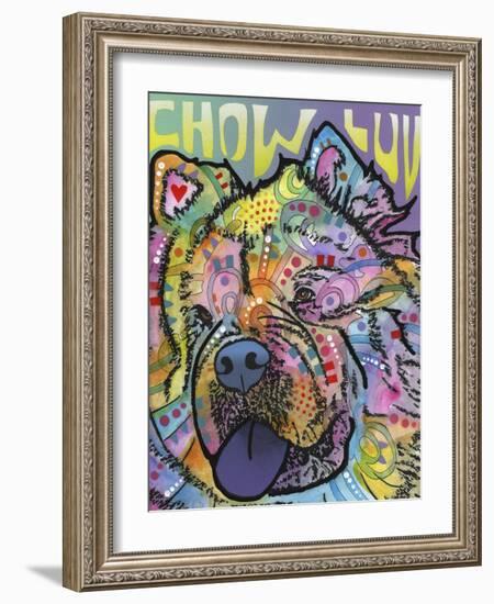 Chow Love-Dean Russo-Framed Giclee Print