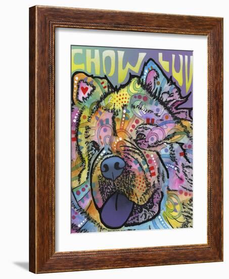 Chow Love-Dean Russo-Framed Giclee Print