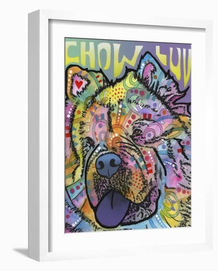 Chow Love-Dean Russo-Framed Giclee Print