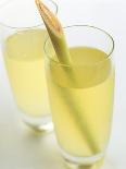 Lemon Grass Lemonade in Two Glasses-Chris Alack-Laminated Photographic Print