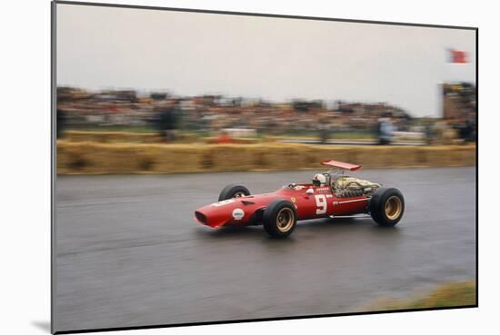 Chris Amon in a Ferrari V12, Dutch Grand Prix, Zandvoort, 1968-null-Mounted Photographic Print