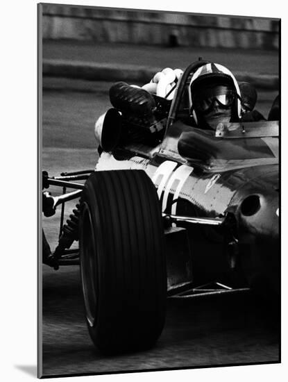 Chris Amon in Ferrari during 1967 Italian Grand Prix-null-Mounted Photographic Print