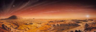 Artwork of Mars Surface Panoroma-Chris Butler-Photographic Print