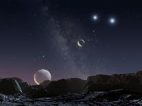 View From An Alien Planet, Artwork-Chris Butler-Photographic Print