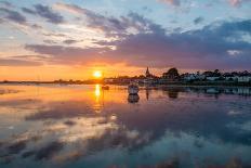 A View of the Water's Edge at Bosham in West Sussex-Chris Button-Photographic Print