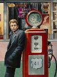 James Dean and Marilyn at the Station-Chris Consani-Art Print