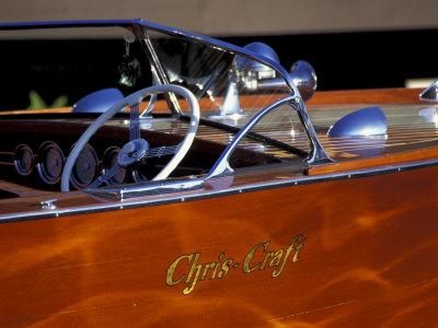 Chris Craft Classic Wooden Powerboat, Seattle Maritime 