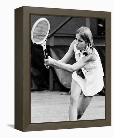 Chris Evert-null-Framed Stretched Canvas