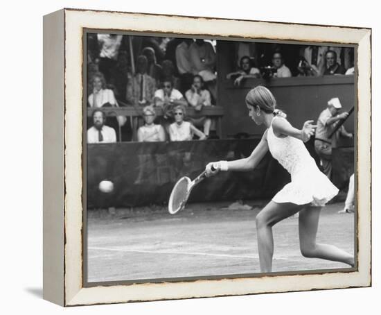 Chris Evert-null-Framed Stretched Canvas