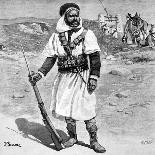 Mokhazni French Colonial Auxiliary Soldier North Africa 1904-Chris Hellier-Giclee Print