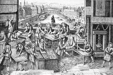 Playing Cards Factory during Reign of Louis XIV France-Chris Hellier-Giclee Print