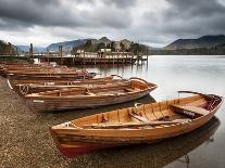 Keswick Launch Boats, Derwent Water, Lake District National Park, Cumbria, England-Chris Hepburn-Photographic Print