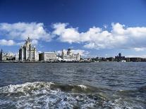 Liverpool and the River Mersey, Merseyside, England, United Kingdom-Chris Nicholson-Photographic Print