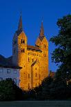 Germany, Weser Hills, North Rhine-Westphalia, Hšxter, Castle Corvey, Abbey Church, Evening-Chris Seba-Photographic Print